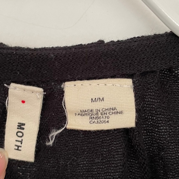 Linen Cotton short sleeve wrap top - Anthropologie - Picture 2 of 3